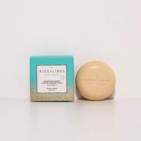 Biosalines Shampooing Solide à l'Huile d'Amande Douce