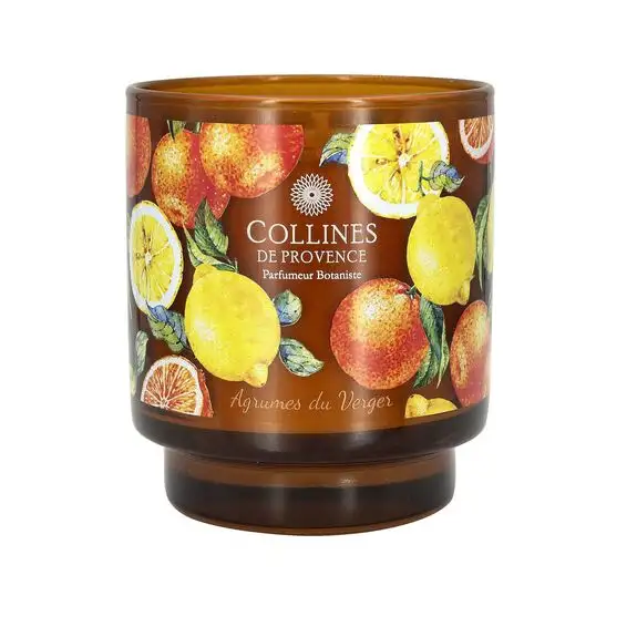 Collines de Provence Bougie parfumée Agrumes du Verger - 220g
