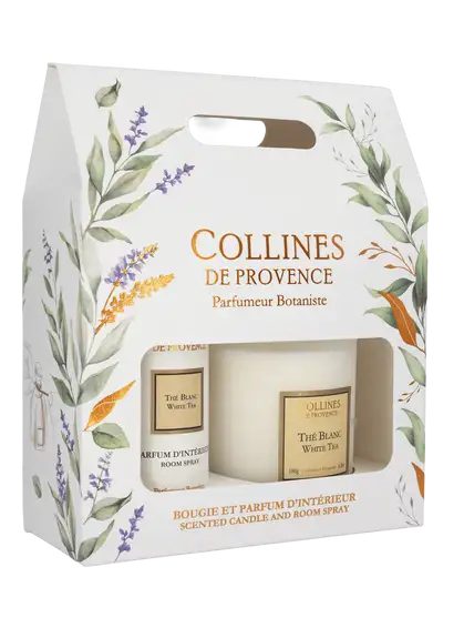 Coffret Parfum d'Intérieur Duo Senteur : thé blanc