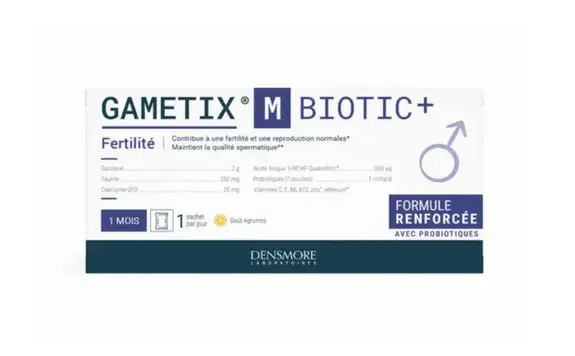 Densmore Gametix Homme Biotic+ Fertilité Formule Renforcée 30 Sachets