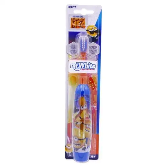 Mr White Brosse à dents électrique Minions Turbo