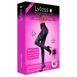 Lytess Collant Jambes légères et Minceur Noir taille 3