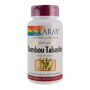 Solaray Bambou Tabashir 60 capsules