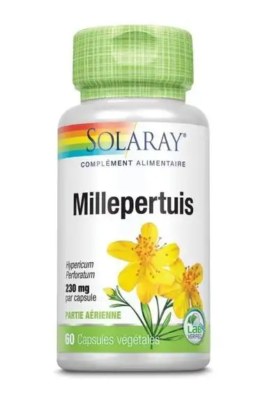 Solaray Millepertuis - 230 mg - 60 capsules
