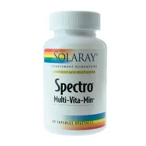 Solaray Spectro Multi-Vita-Min 60 capsules végétales