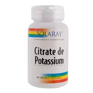Solaray Potassium 60 capsules végétales