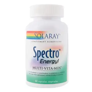 Solaray Spectro Energy - 60 capsules végétales