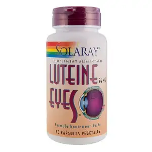 Solaray Lutéine Eyes HD - 24 mg - 60 capsules végétales