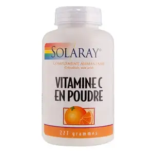 Solaray Vitamine C en poudre, non acide - 227 g