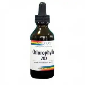 Solaray Chlorophylle 20X liquide - 59 ml
