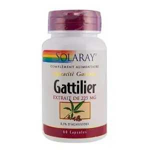 Solaray Gattilier (Vitex) - 225mg - 60 capsules