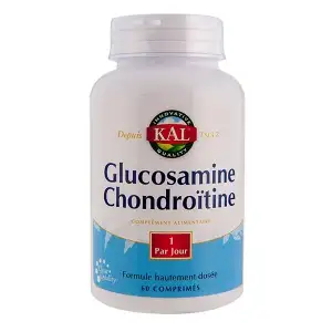 Kal Glucosamine Chondroitine 60 comprimés hautement dosé