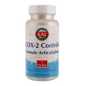 Kal COX2 Contrôle - Glucosamine + MSM  + Chondroïtine 60 comprimés
