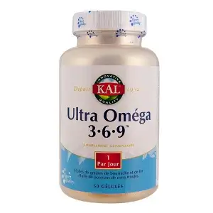 Kal Ultra Oméga 3-6-9  - 50 gélules