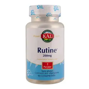 kal Rutine 200mg- 60 comprimés sans gluten