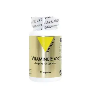 Vitall+ Vitamine E 400 UI - 50 capsules