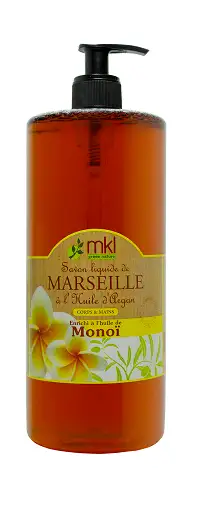 MKL Savon de Marseille Monoi 1 litre