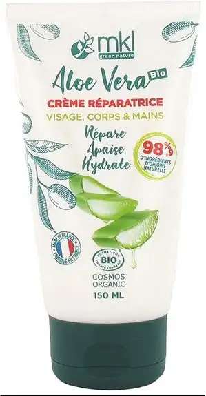 MKL crème réparatirce Aloé Véra Bio 150ml