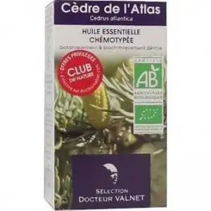 DR Valnet Huile essentielle cèdre de l'Atlas bio 10ml