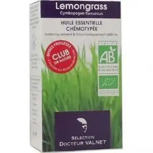 DR Valnet Huile essentielle Lemongrass bio 10ml