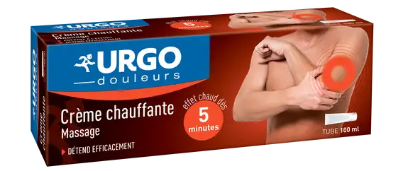 Urgo - Crème Chauffante Massage - tube 100ml