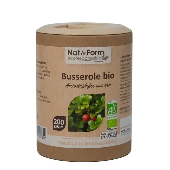 Nat & Form Busserole Bio 200 gélules