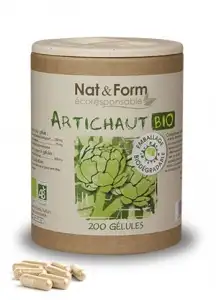 Nat & Form Artichaut Bio 200 gélules