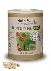 Nat & Form Aubépine Bio 200 gélules
