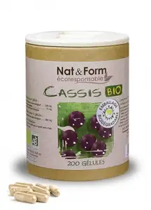 Nat & Form Cassis Bio 200 gélules
