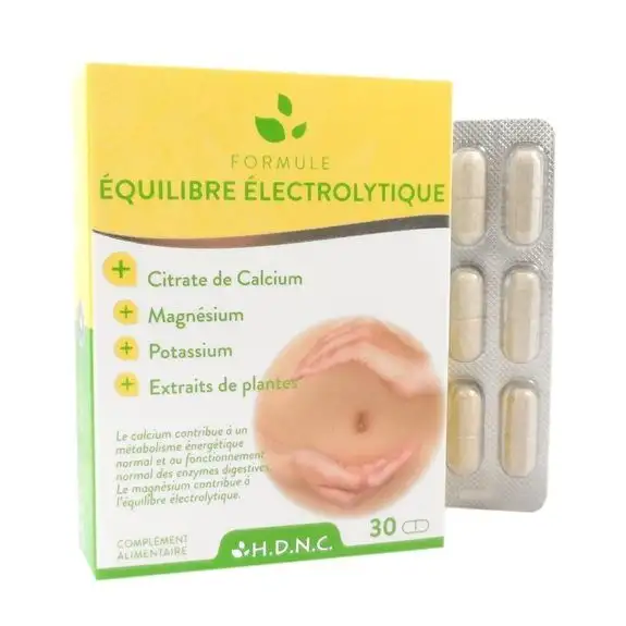 HDNC Equilibre Electrolytique 30 comprimés