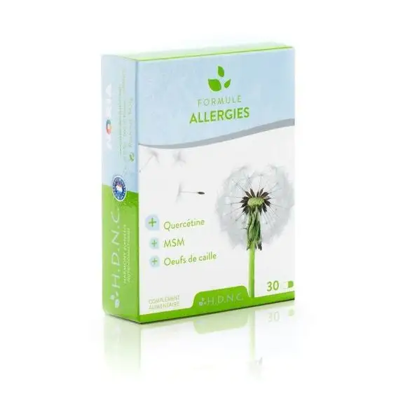 HDNC Formule Allergies quercétine 30 gélules