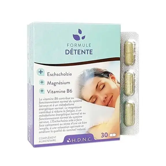 HDNC Formule Détente 30 comprimés