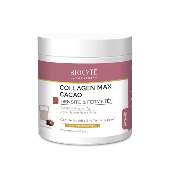 Biocyte Beauty Food Collagen Max cacao 260 g soit 20 doses
