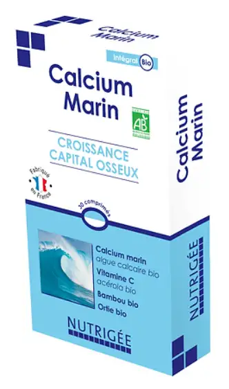 Nutrigée Calcium marin 60 comprimés