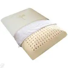 Biorelax Oreiller traditionnel Carré latex naturel 60x40cm