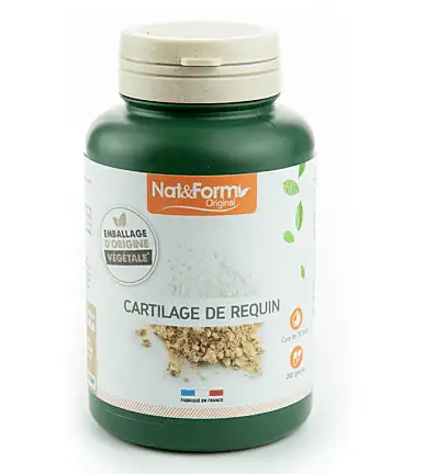 Nat & Form Cartilage de requin 200 gélules