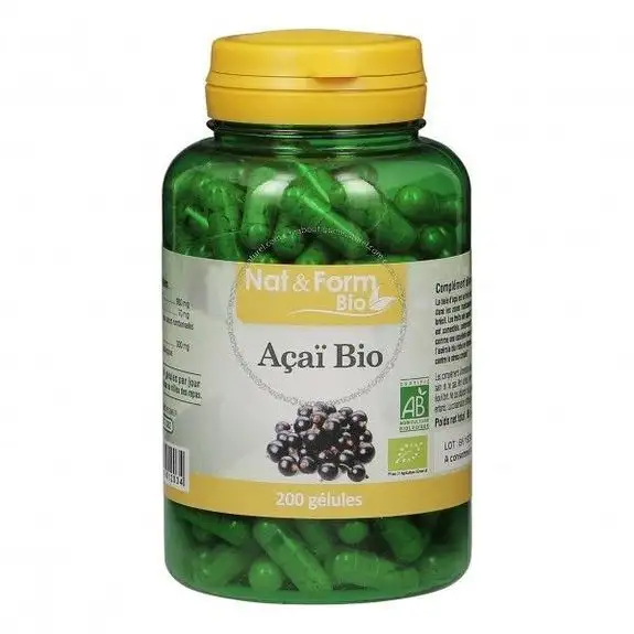 Nat et Form Açaï Antioxydant 200 gélules