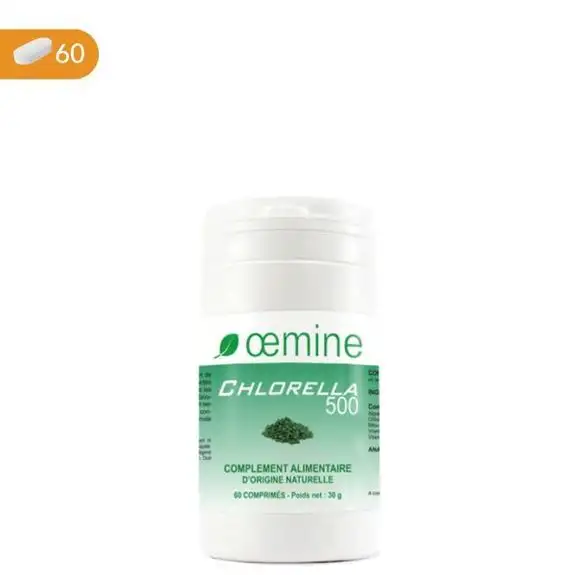 Oemine Chlorella 500 bio 60 comprimés