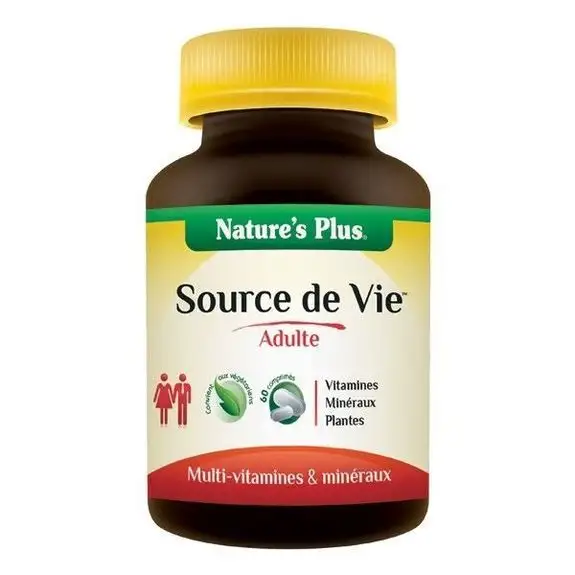 Source de vie adulte Adultes NATURE'S PLUS 90 comp
