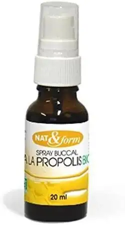Anti gaspi 11/25 Nat & form spray buccal à la propolis bio 20ml
