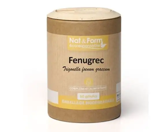 Nat & Form ecoresponsable Fenugrec 60 gélules