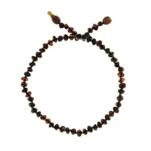 Baltic way Collier ambre cherry/cerise  bille - clip
