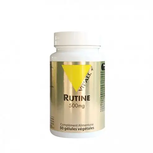 Vitall+ Rutine 500mg 50 gélules végétales