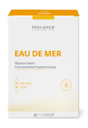 Inovance Eau de mer 30 ampoules Ysonut