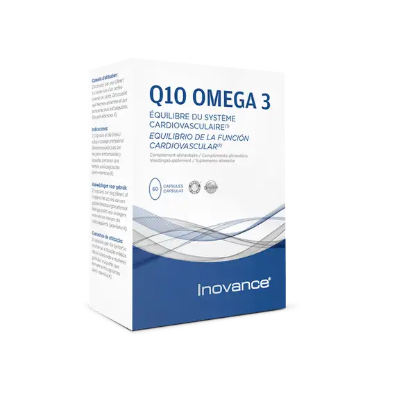 Inovance Q10 Oméga 3 - boite de 60 capsules Ysonut