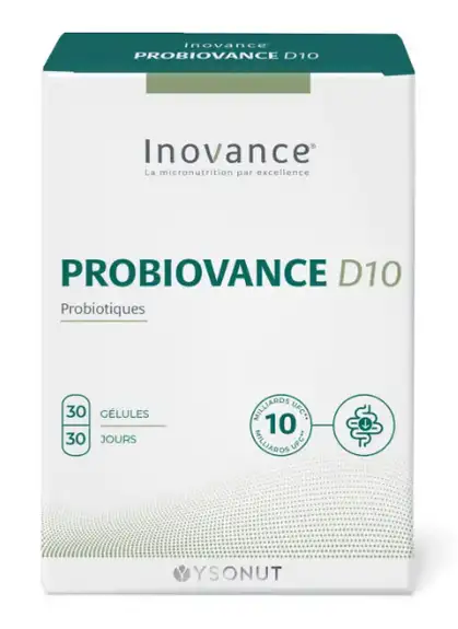 Inovance Probiovance D10 - 30 gélules Ysonut