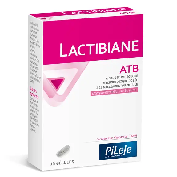 Pileje lactibiane ATB - 10 gélules/10 jours