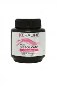 keraline bain dissolvant avec acetone 60ml