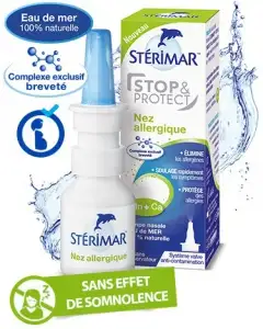Anti gaspi 01/26 Stérimar Stop & Protect Nez Allergique 20 ml