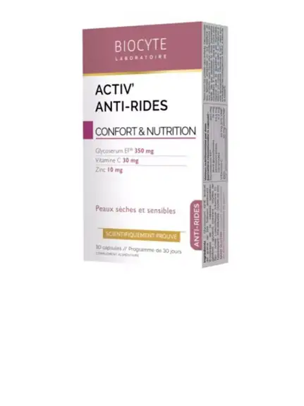 Biocyte Activ' Anti-Rides 30 Capsules